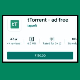 tTorrent – ad free